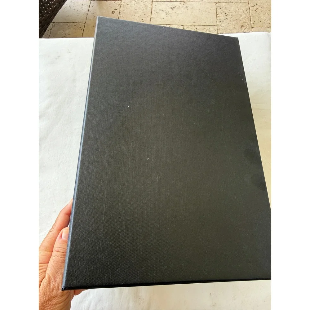 Saint Laurent 13 x 9 box w/ paper - embellishments - Thank you card